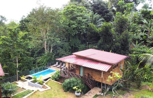 Vista, Eden Valley Ecolodge and Farming in São Tomé Vista, Eden Valley Ecolodge and Farming in São Tomé