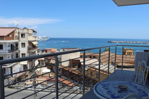 Balcony/terrace, Vista Mare Apartments in Giardini Naxos Balcony/terrace, Vista Mare Apartments in Giardini Naxos
