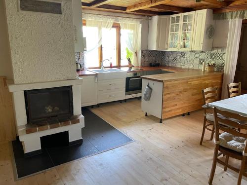 廚房, Chata Dagmar in 奧斯拉瓦河畔納梅什季 廚房, Chata Dagmar in 奧斯拉瓦河畔納梅什季