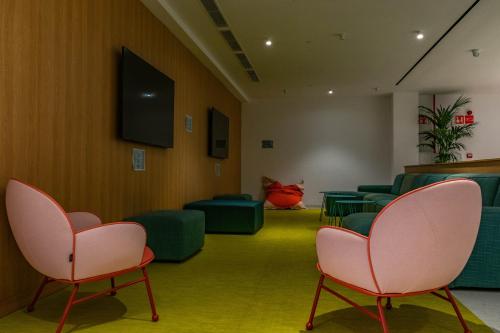 sala de TV, The Boc Hostels - City in Mallorca sala de TV, The Boc Hostels - City in Mallorca