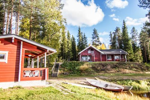 Beach, Lomaperkkio Cottages in Sotkamo Beach, Lomaperkkio Cottages in Sotkamo