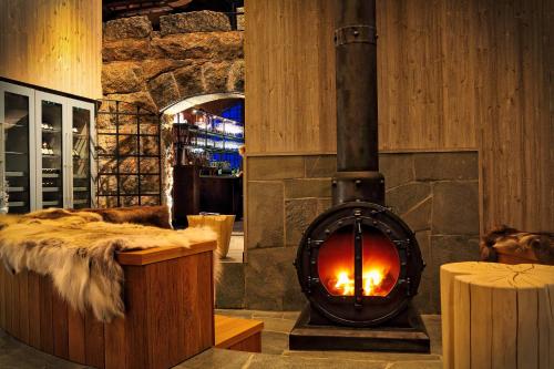 Pub/Lounge, Niehku Mountain Villa in Riksgransen Pub/Lounge, Niehku Mountain Villa in Riksgransen