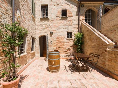 Exterior view, Apartment in Mombaroccio with Garden near the City Center in Mombaroccio Exterior view, Apartment in Mombaroccio with Garden near the City Center in Mombaroccio