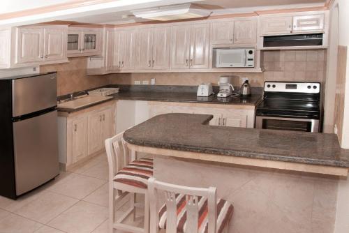 Kitchen, Sandy Bliss Condominiums in Saint James Kitchen, Sandy Bliss Condominiums in Saint James