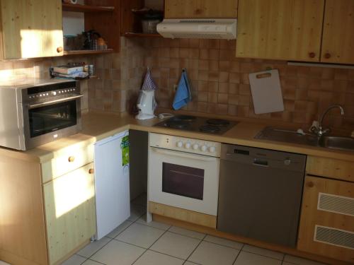 مطبخ, Apartments Weisser Reiter in Elfershausen مطبخ, Apartments Weisser Reiter in Elfershausen