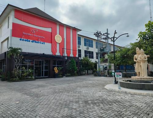 Exterior view, Golden Ganesha Hotel Yogyakarta in Banguntapan Exterior view, Golden Ganesha Hotel Yogyakarta in Banguntapan