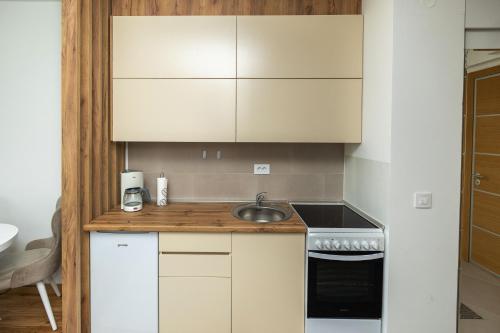 مطبخ, New garden Condo in Voždovac مطبخ, New garden Condo in Voždovac