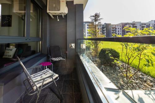 شرفة/ تراس, New garden Condo in Voždovac شرفة/ تراس, New garden Condo in Voždovac