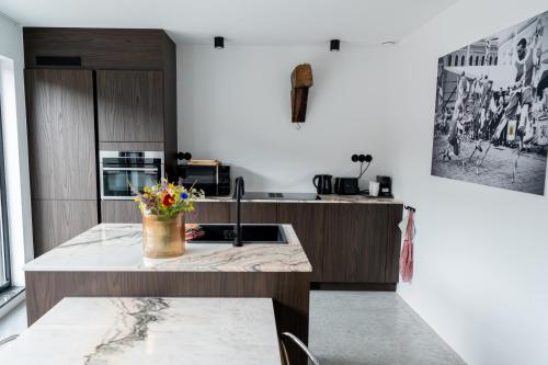 Konyha, Espace 43 - Les 7 chambres in Namur Konyha, Espace 43 - Les 7 chambres in Namur