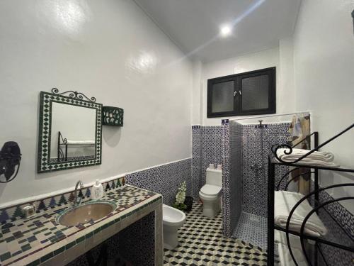 Bathroom, Riad Tingis in Tangier Bathroom, Riad Tingis in Tangier