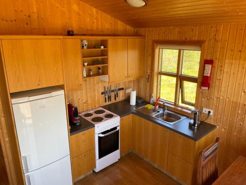 Kitchen, Aurora Cottage on the Golden Circle in Hveragerdi Kitchen, Aurora Cottage on the Golden Circle in Hveragerdi