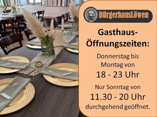 Restaurant, BürgerhausLöwen (BurgerhausLowen) in Lampertheim Restaurant, BürgerhausLöwen (BurgerhausLowen) in Lampertheim