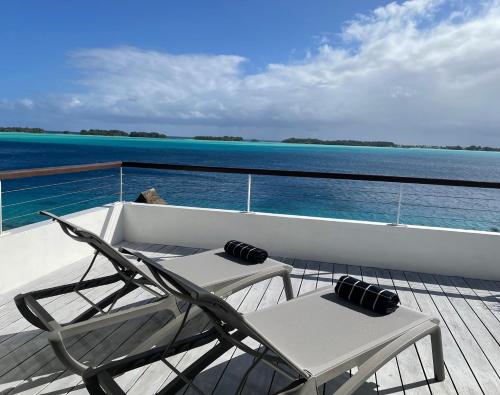 Balcony/terrace, The View in Bora Bora Island Balcony/terrace, The View in Bora Bora Island