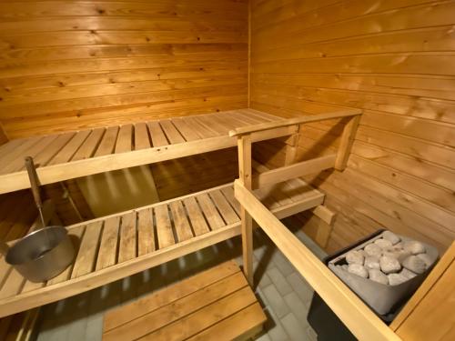 Sauna, Home with private garden near golf, beach, fishing in Hartola Sauna, Home with private garden near golf, beach, fishing in Hartola