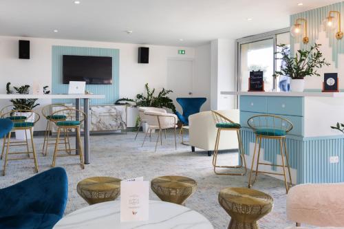ผับ/เลาจน์, Best Western Hotel Mediterranee Menton in ม็องตง ผับ/เลาจน์, Best Western Hotel Mediterranee Menton in ม็องตง