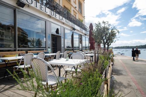 Terraza/balcón, Hotel De La Vallee in Dinard Terraza/balcón, Hotel De La Vallee in Dinard