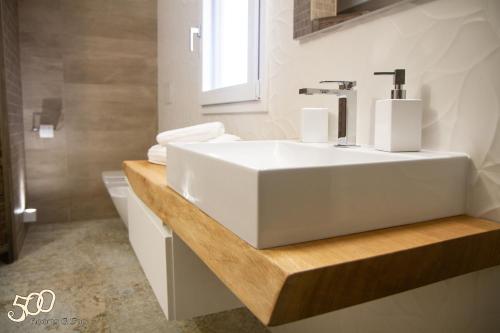 Bathroom, 500 Home in Castrignano De' Greci Bathroom, 500 Home in Castrignano De' Greci