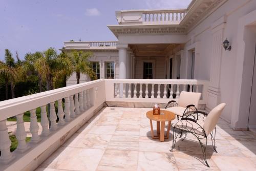Balcony/terrace, THE WHITE PALACE Rabat in Souissi Balcony/terrace, THE WHITE PALACE Rabat in Souissi