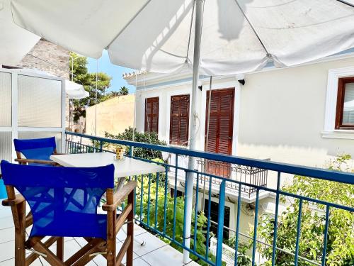 Balcony/terrace, Apartments Xenios Zeus 1 in Koroni Balcony/terrace, Apartments Xenios Zeus 1 in Koroni