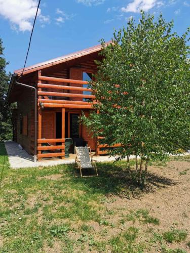 Brvnara koliba in Brestovac Brvnara koliba in Brestovac