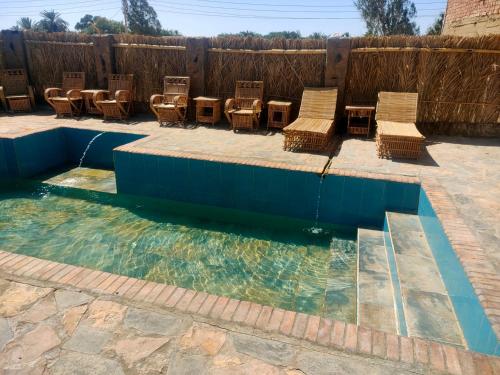 Swimming pool, Ahmed Safari Camp in Bawiti Swimming pool, Ahmed Safari Camp in Bawiti