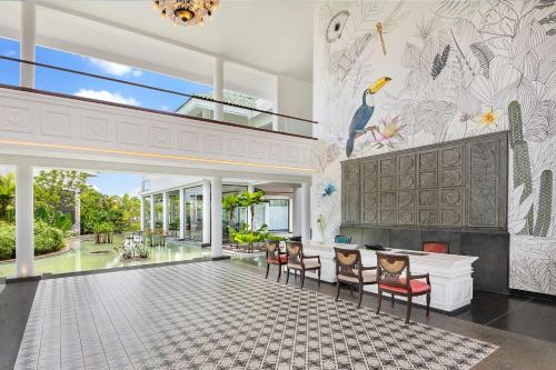 Lobby, Radisson Resort Pondicherry Bay in Pondicherry Lobby, Radisson Resort Pondicherry Bay in Pondicherry