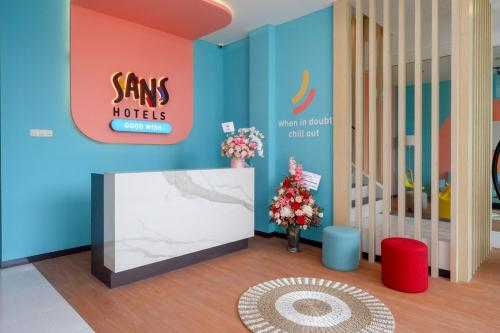 Előcsarnok, Sans Hotel Good Wish Semarang near Ronggowarsito Múzeum Előcsarnok, Sans Hotel Good Wish Semarang near Ronggowarsito Múzeum
