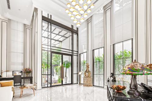 Előcsarnok, Bach Suites Saigon, a Member of Design Hotels™ in 3. kerület Előcsarnok, Bach Suites Saigon, a Member of Design Hotels™ in 3. kerület