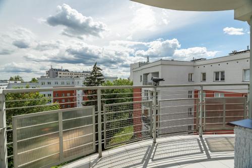 Balcony/terrace, Grelewicz Apartments- MyPleasure in Torun Balcony/terrace, Grelewicz Apartments- MyPleasure in Torun