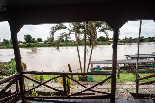 Ban công/sân hiên, Nongsak Guesthouse and Restaurant in Don Khone Ban công/sân hiên, Nongsak Guesthouse and Restaurant in Don Khone