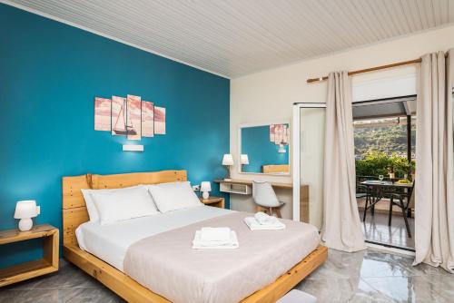 غرفة الضيوف, Sea Salt Apartments in Posidonio غرفة الضيوف, Sea Salt Apartments in Posidonio