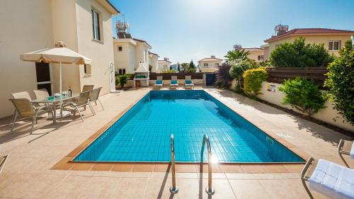 This photo about Rent Private Villa 003 Ayia Napa Holiday home shared on HyHotel.com