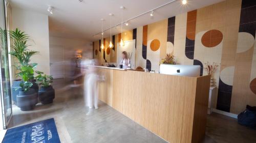 Előcsarnok, Hotel Paradis Zandvoort in Zandvoort Előcsarnok, Hotel Paradis Zandvoort in Zandvoort