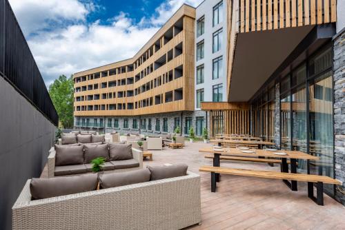 A szálláshely kívülről, Dialog Kokhta in Bakuriani A szálláshely kívülről, Dialog Kokhta in Bakuriani