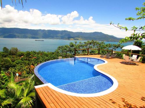 Kilátás, Bangalô Ilhabela (Bangalo Ilhabela) in Praia do Veloso Kilátás, Bangalô Ilhabela (Bangalo Ilhabela) in Praia do Veloso