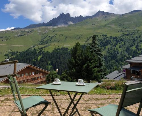 Balcony/terrace, Residence Alpinea Mottaret, 3 a 5pers in Meribel Balcony/terrace, Residence Alpinea Mottaret, 3 a 5pers in Meribel