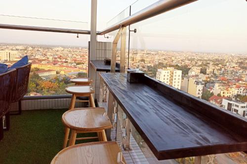 Μπαλκόνι/βεράντα, KOVIE HOTEL in Σίτι Σέντερ / Σατ Μάρκετ Μπαλκόνι/βεράντα, KOVIE HOTEL in Σίτι Σέντερ / Σατ Μάρκετ