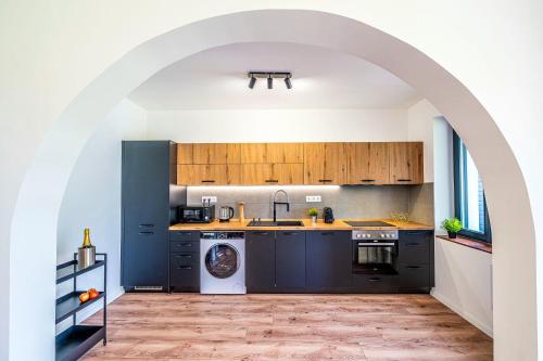 ห้องครัว, Villa Uno Balaton in บาลาตันเคเนสเซ่ ห้องครัว, Villa Uno Balaton in บาลาตันเคเนสเซ่