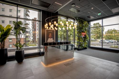 Lobby, Radisson RED Oslo Okern in Grünerløkka Lobby, Radisson RED Oslo Okern in Grünerløkka