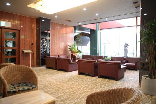 Lobby, Okido Hotel in Shodoshima Lobby, Okido Hotel in Shodoshima