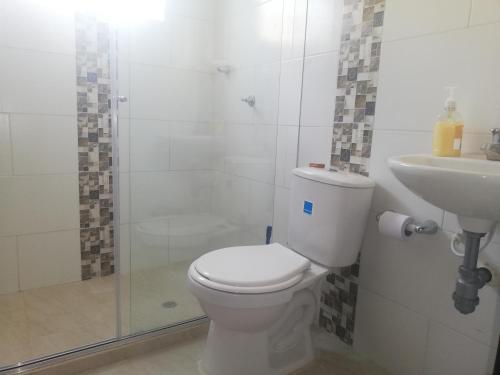 Bathroom, Apartamento en Covenas, Punta del Este in La Cazada Bathroom, Apartamento en Covenas, Punta del Este in La Cazada