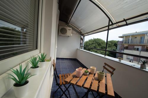 Erkély/terasz, Central 1-bedroom apartment (50sqm) - Duke in Rotkvarija Erkély/terasz, Central 1-bedroom apartment (50sqm) - Duke in Rotkvarija