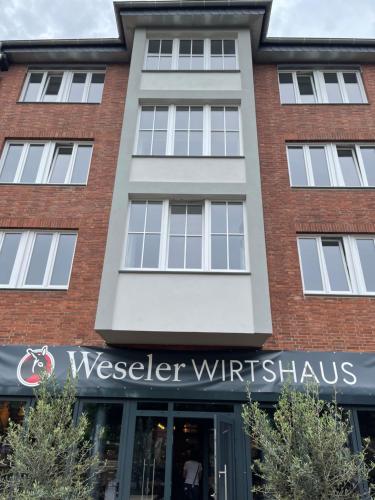 Вхід, Weseler Wirtshaus Appartements in Везель Вхід, Weseler Wirtshaus Appartements in Везель