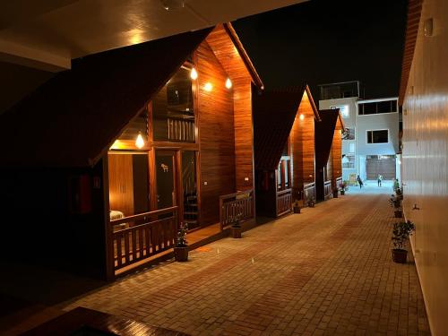 Зовнішній вигляд готелю, Mi Margarita Chalets in Алаусi Зовнішній вигляд готелю, Mi Margarita Chalets in Алаусi