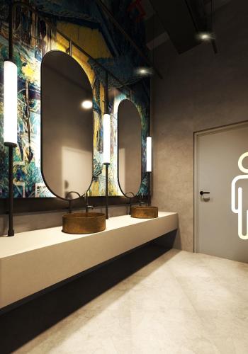 Bathroom, Tru by Hilton Lao Cai City Riverside in Lao Cai City Bathroom, Tru by Hilton Lao Cai City Riverside in Lao Cai City