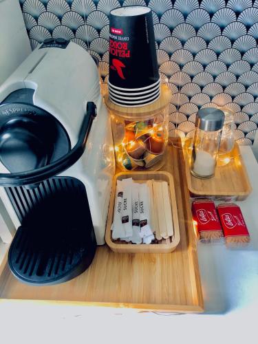 Food and beverages, Wonderful fully equipped apartment in Sarcelles Food and beverages, Wonderful fully equipped apartment in Sarcelles