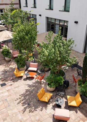 Balcony/terrace, Hotel LEONOR the place to live in Strasbourg Balcony/terrace, Hotel LEONOR the place to live in Strasbourg