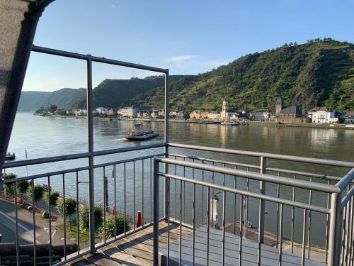Балкон, Ferienwohnung "drei Burgen Blick" in Санкт Гоар Балкон, Ferienwohnung "drei Burgen Blick" in Санкт Гоар