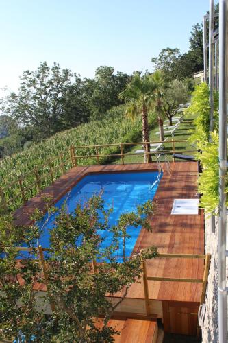 Swimming pool, Panariello Palace in Agerola Swimming pool, Panariello Palace in Agerola