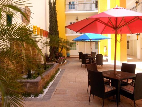 Balcony/terrace, Happy Express Hotel in Oaxaca Balcony/terrace, Happy Express Hotel in Oaxaca